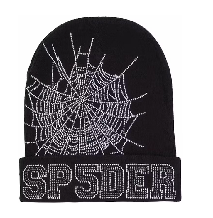 Sp5der Web Beanie Black