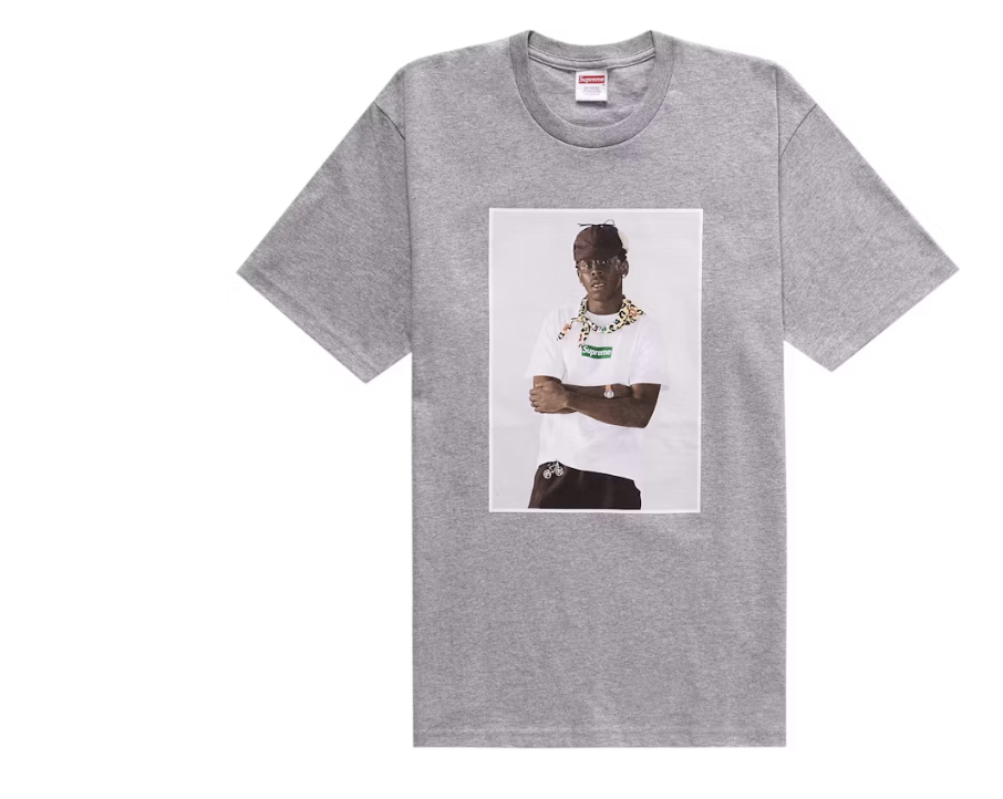 Supreme Tyler The Creator Tee Heather Grey