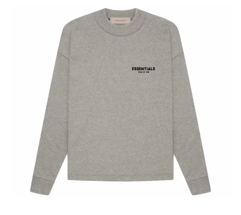 Fear of God Essentials L/S T-shirt (SS22) Dark Oatmeal