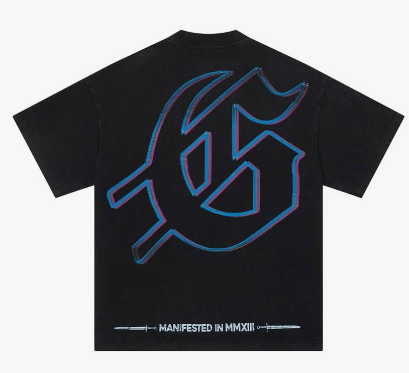 God Speed Crowd Surf Tee Black Wash