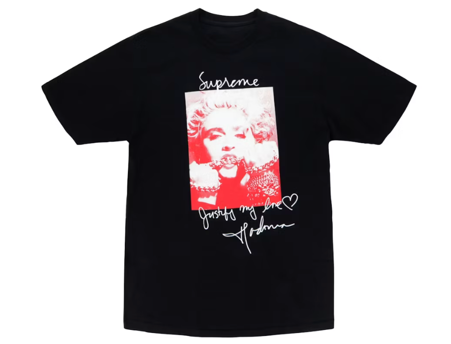 Supreme Madonna Tee Black