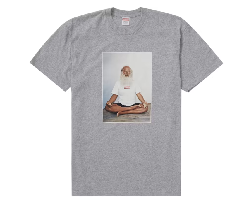 Supreme Rick Rubin Tee Heather Grey