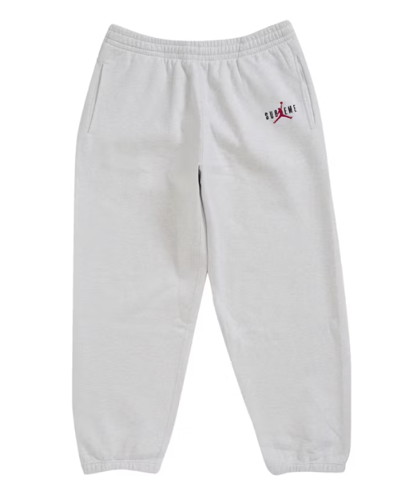 Supreme Jordan Sweatpant (FW24) Ash Grey