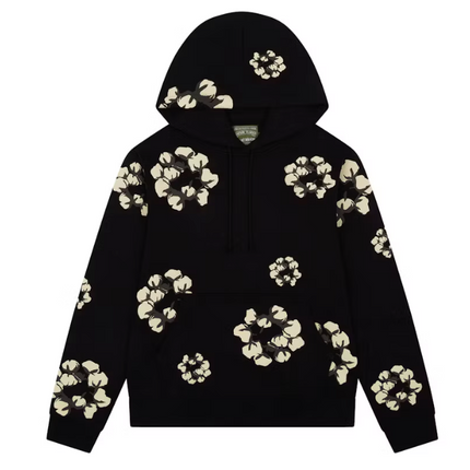 Denim Tears x CPFM Cactus Tears Wreath Hoodie Black