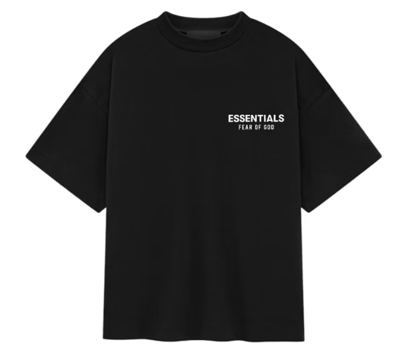 Fear of God Essentials Crewneck Tee (FW24) Black