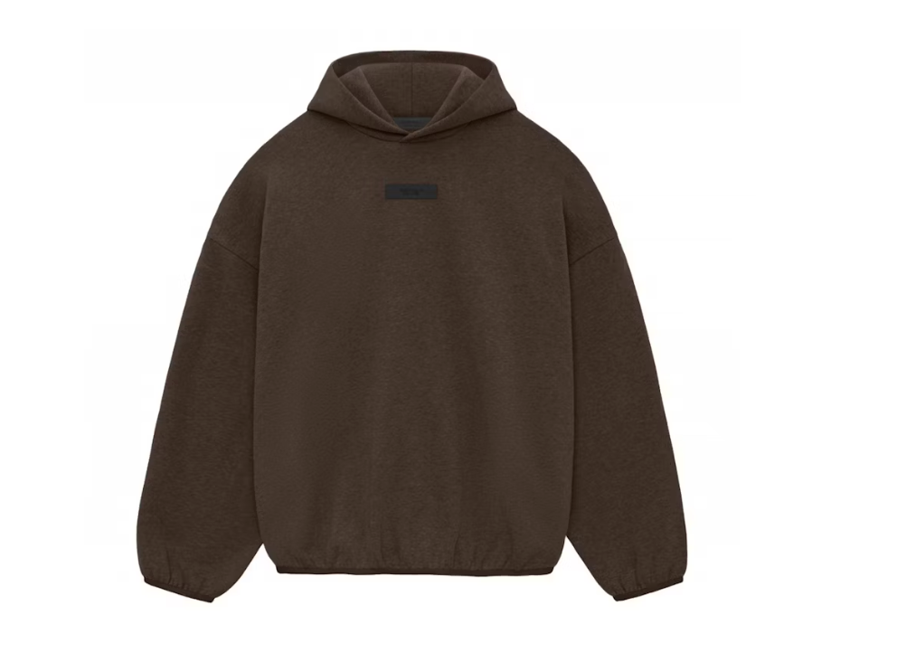 Fear of God Essentials Core Collection Hoodie Heather Wood