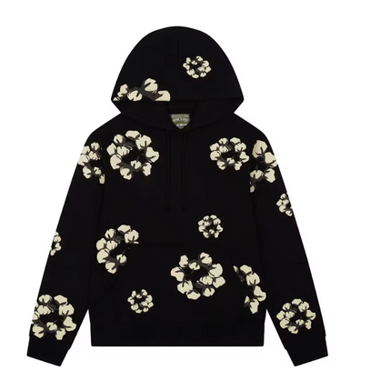 Denim Tears x CPFM Cactus Tears Wreath Hoodie Black