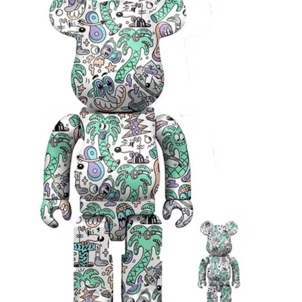 Bearbrick Steven Harrington "Coastline" 100% & 400% Set