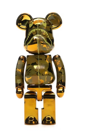 Bearbrick x Medicom Superalloy Chogokin 200% Bearbrick Gold