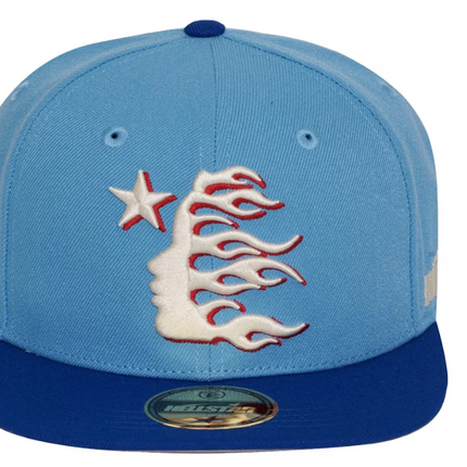 Hellstar Baseball Hat Fitted Baby Blue