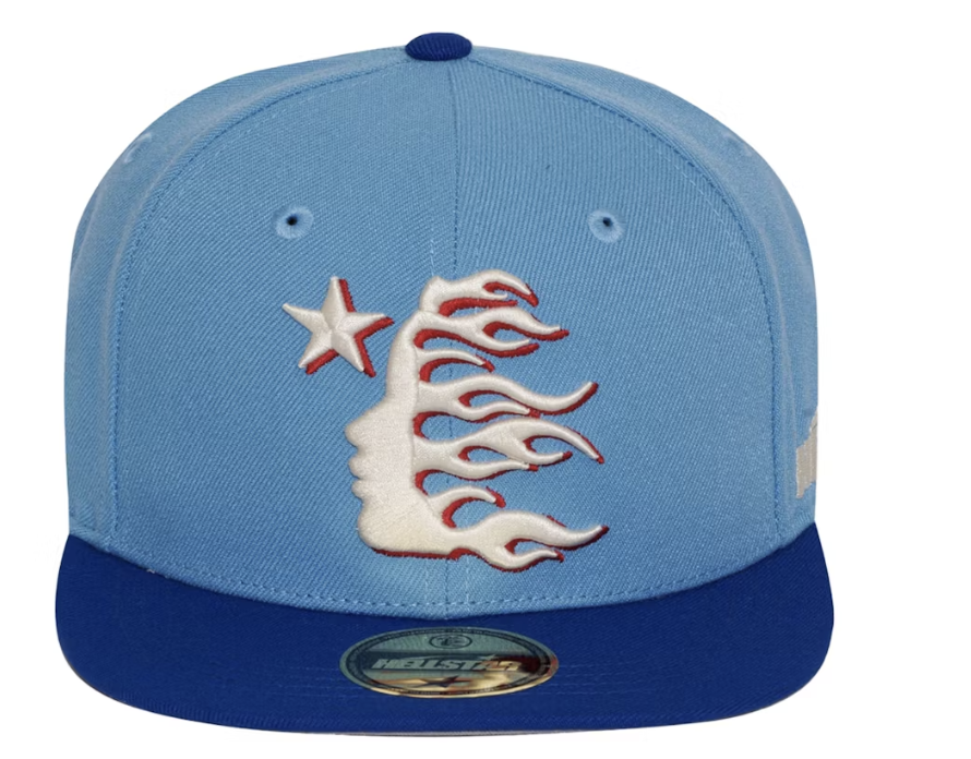 Hellstar Baseball Hat Fitted Baby Blue