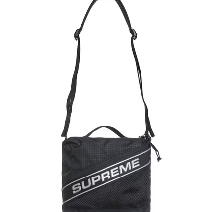 Supreme Logo Shoulder Bag Black