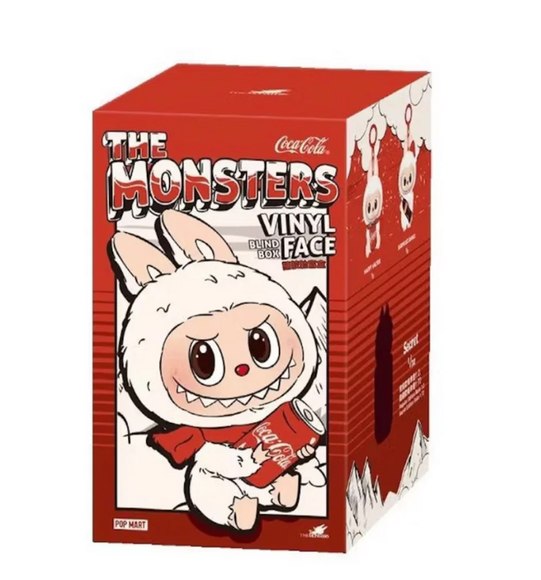 Pop Mart Labubu The Monsters Coca Cola Series Vinyl Face (Single Blind Box)