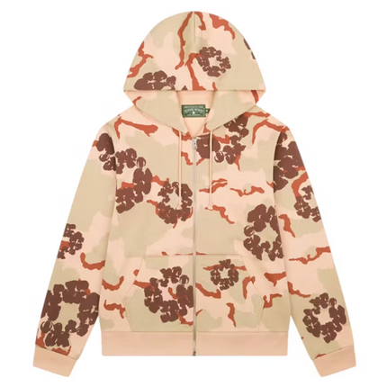 Denim Tears The Cotton Wreath Zip Sweatshirt
