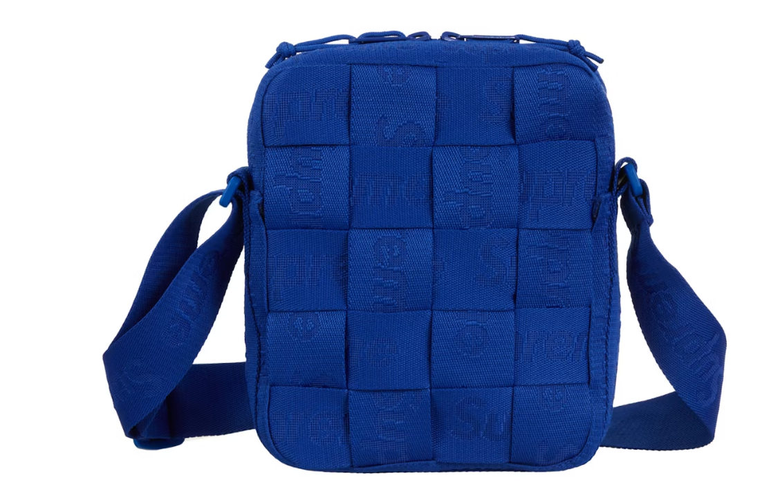 Supreme Woven Shoulder Bag (SS24) Royal