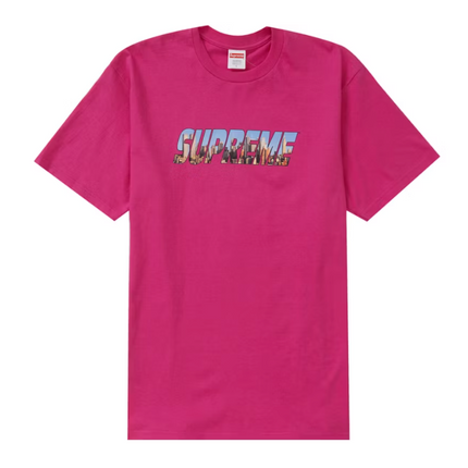 Supreme Gotham Tee Magenta
