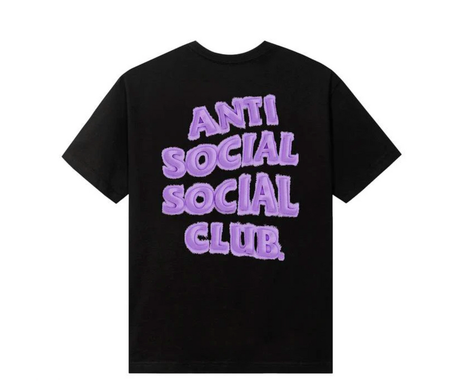 Anti Social Social Club Anthropomorphic Tee Black/Purple