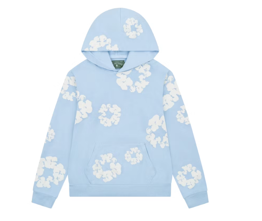 Denim Tears The Cotton Wreath Sweatshirt Powder Blue