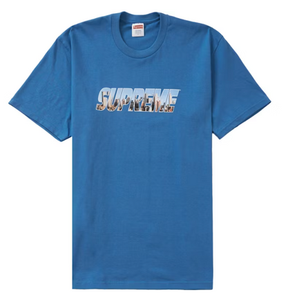 Supreme Gotham Tee Faded Blue