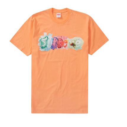 Supreme Watercolor Tee Peach