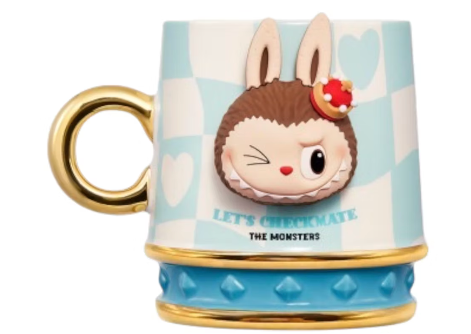 Pop Mart The Monsters Let's Checkmate Series Mug