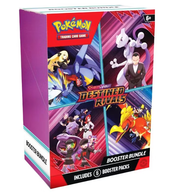 2025 Pokémon Scarlet & Violet Destined Rivals Booster Bundle