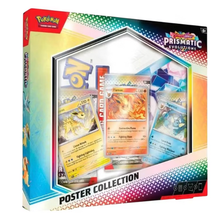Pokémon Scarlet & Violet Prismatic Evolutions Poster Collection