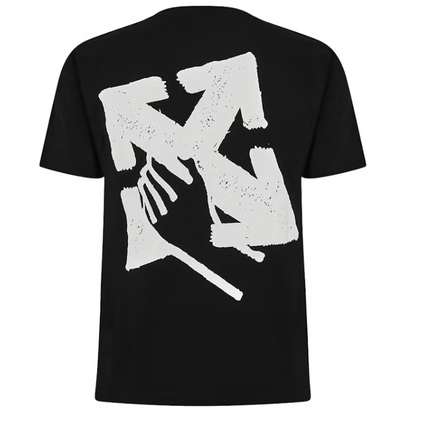 OFF-WHITE Hand Arrow Tee Black/White