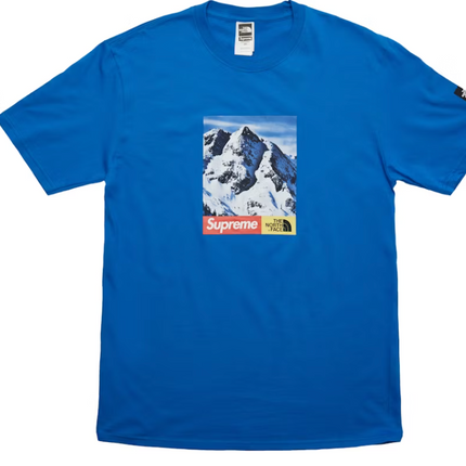 Supreme The North Face Mountain Tee Blue
