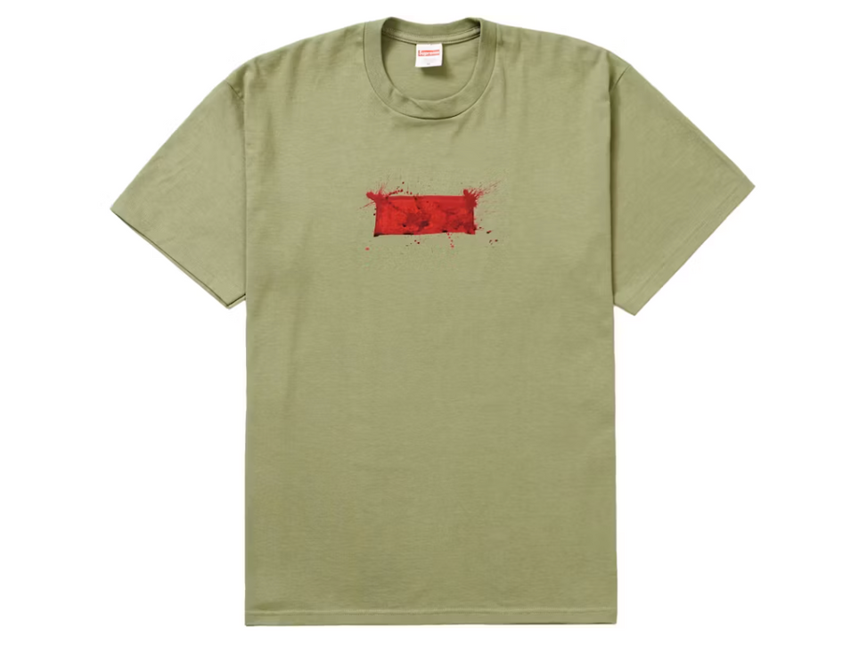 Supreme Ralph Steadman Bogo Tee Light Olive