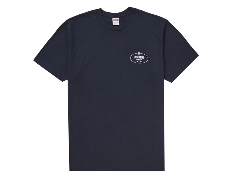 Supreme Crest Tee (FW24) Navy blue