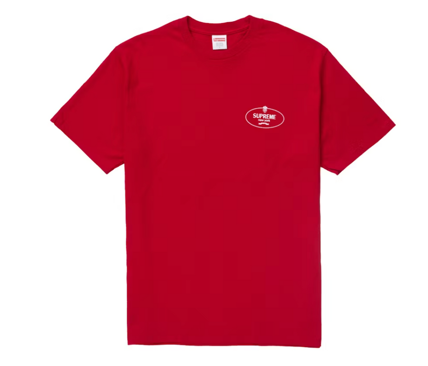 Supreme Crest T-Shirt (FW24) Red