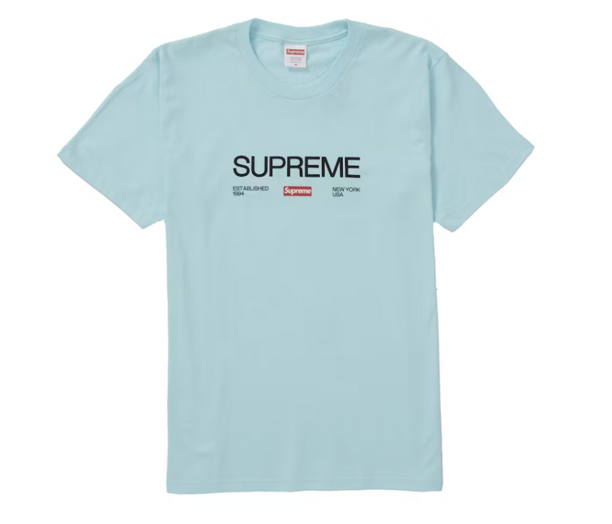 Supreme Est. 1994 Tee Turquoise