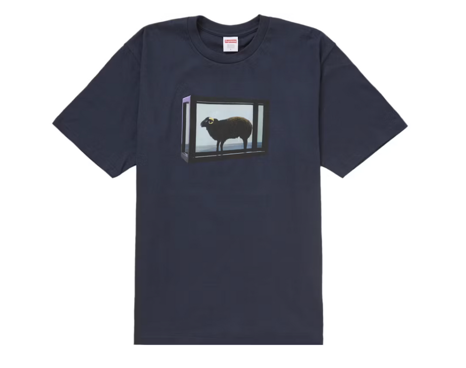Supreme Damien Hirst Tee Navy Blue