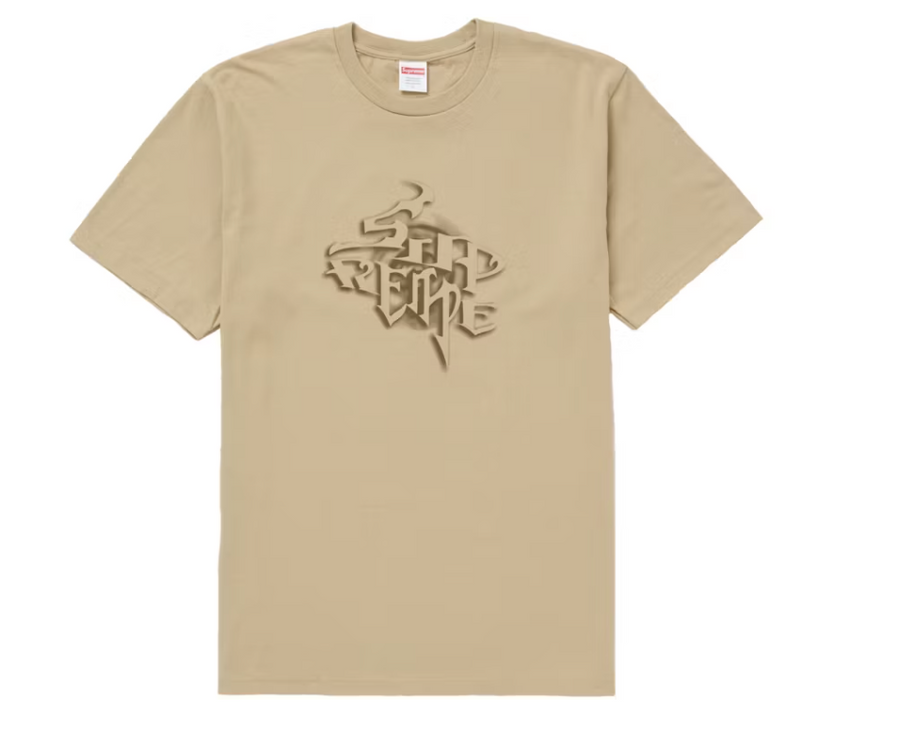 Supreme Smoke T-Shirt (FW24) Khaki