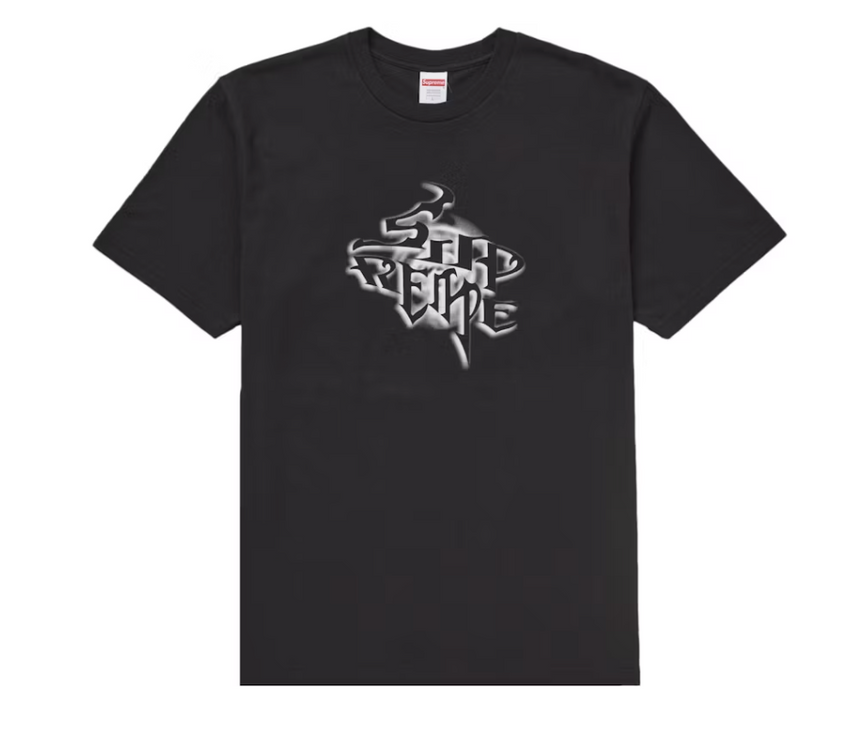 Supreme Smoke Tee (FW24) Black