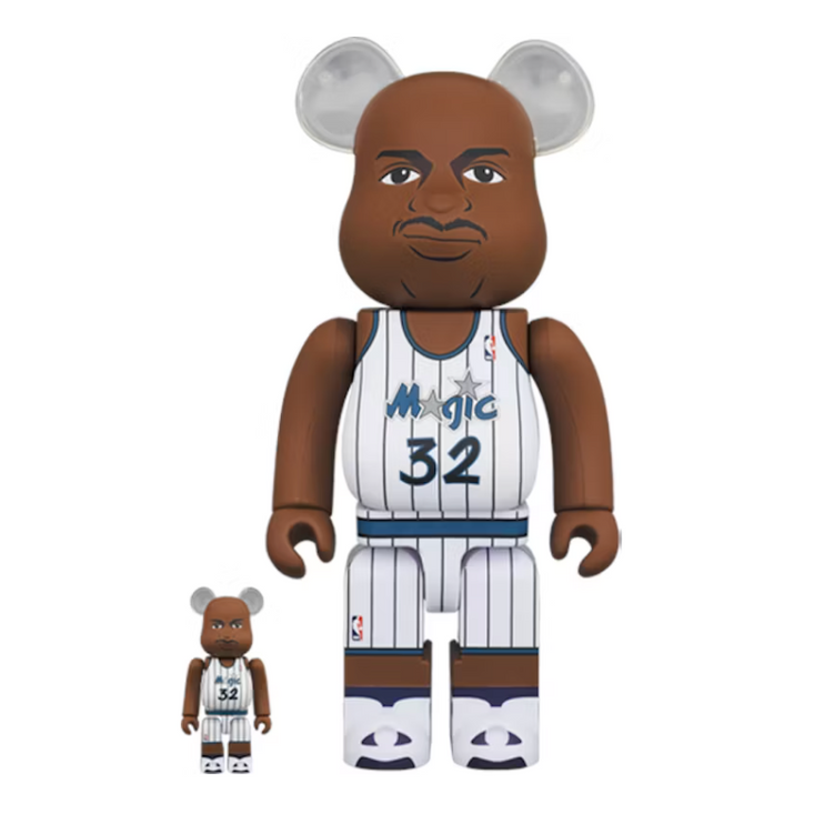 Bearbrick Shaquille O'Neal (Orlando Magic) 100% & 400% Set