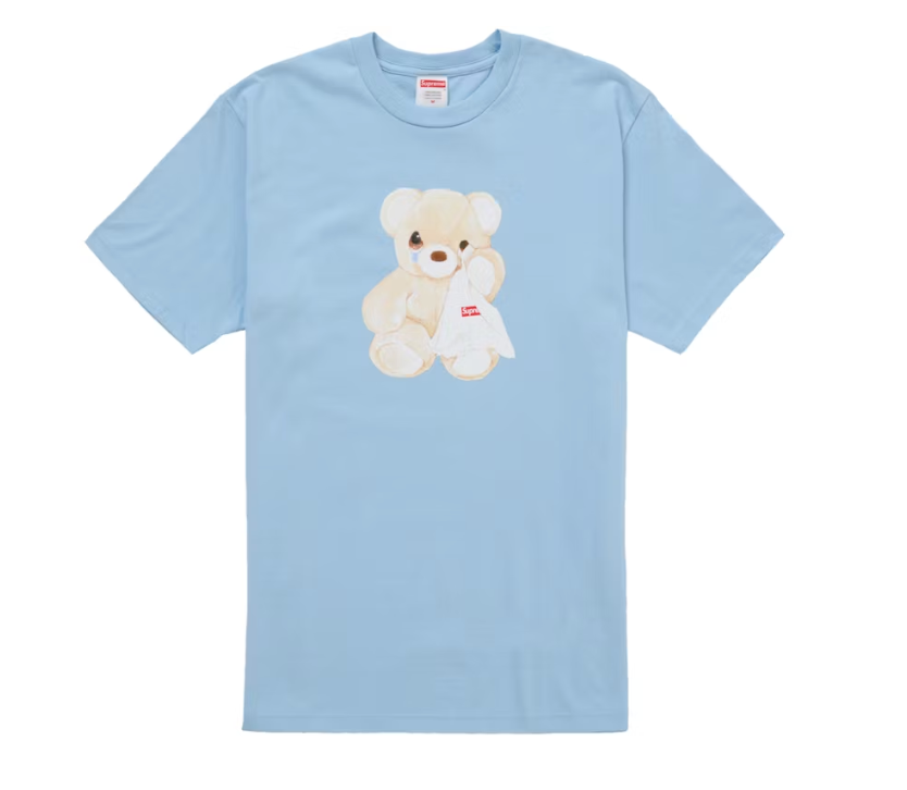 Supreme Bear Tee (SS25) Powder Blue
