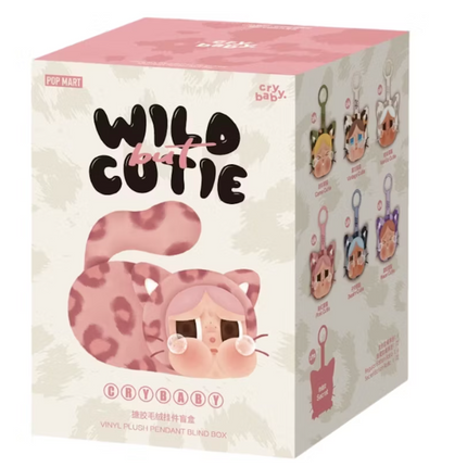 Pop Mart CRYBABY Wild but Cutie Series Vinyl Plush Pendant Single Blind Box