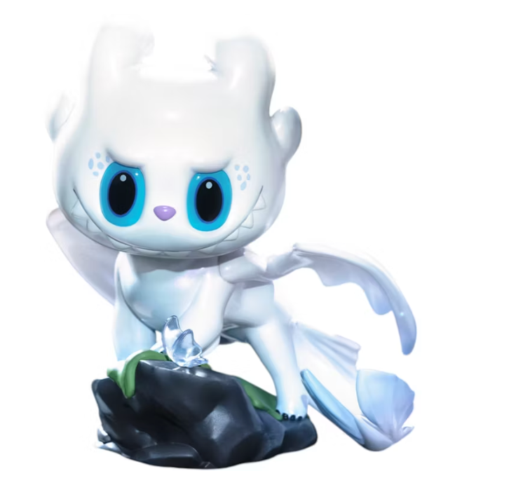 Pop Mart Labubu The Monsters How to Train Your Dragon Light Fury (Secret Edition) Figure