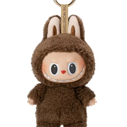 Pop Mart Labubu The Monsters Tasty Macarons Chestnut Cocoa Vinyl Plush Pendant