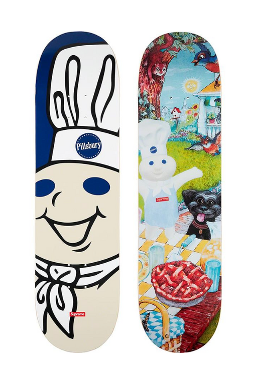 Supreme Doughboy Skateboard Deck Multicolor