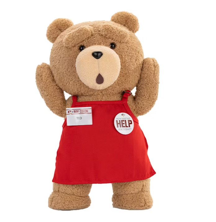 Pop Mart Ted2-ted Action Plush Figure
