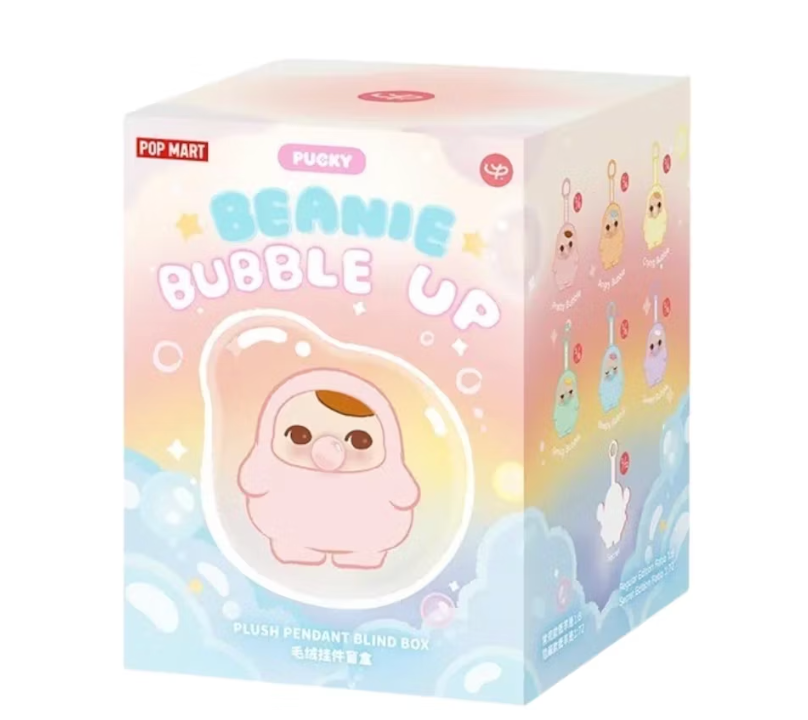 Pop Mart Pucky Beanie Bubble Up Series Single Blind Box