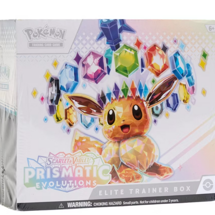 Pokémon Scarlet & Violet Prismatic Evolutions Elite Trainer Box