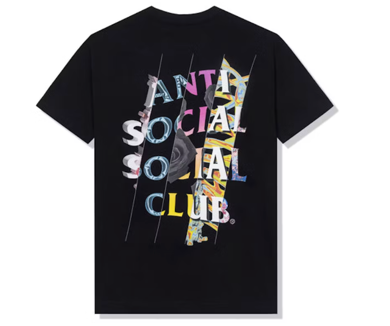 Anti Social Social Club Dissociative T-shirt Black