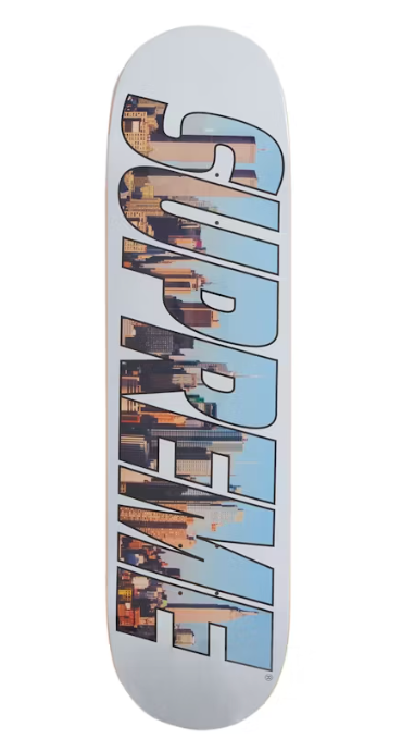 Supreme Gotham Skateboard Deck White