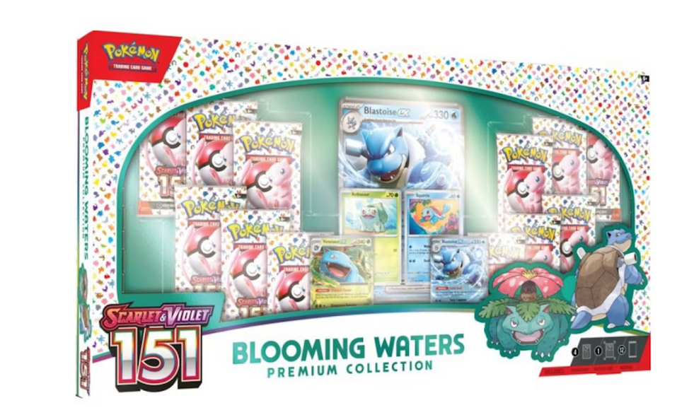 Pokémon Scarlet & Violet 151 Blooming Waters Premium Collection Box