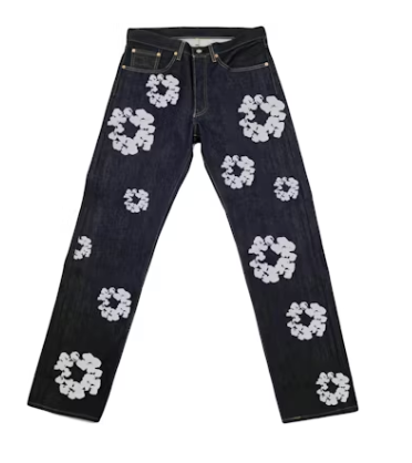 Denim Tears x Levi's Cotton Wreath Jean Indigo