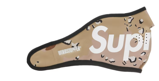Supreme WINDSTOPPER Facemask Chocolate Chip Camo